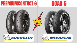 Michelin Power 5 vs Road 6  Which Tyres are Better [upl. by Annahsed851]