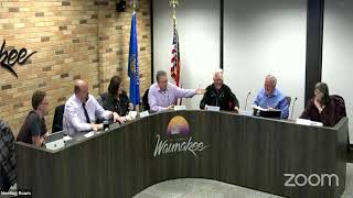 Village of Waunakee Village Board Meeting 41723 [upl. by Siron795]