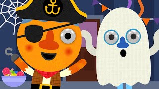 Knock Knock Trick Or Treat  Halloween Kids Song  Noodle amp Pals [upl. by Azitram801]