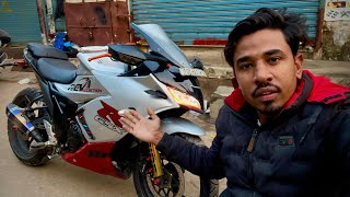 Fully Loaded Modified Suzuki Gixxer  Techno khan [upl. by Bauske584]