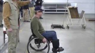 Shooting a IDPA match from my wheelchair with our concealed carry platform [upl. by Rauscher813]