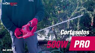 Cortasetos Worgrip pro 500w 61cm [upl. by Odlo]