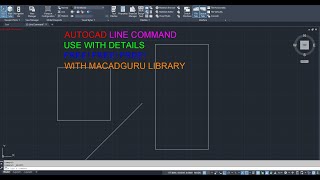 Autocad Basic to Advance Level L3 Line Command how use  Urdu  autocadforbeginners [upl. by Grubb970]