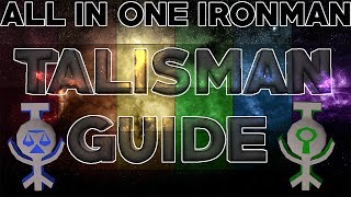 How to get all Talismans in RS3  Ironman Guide [upl. by Nafis]