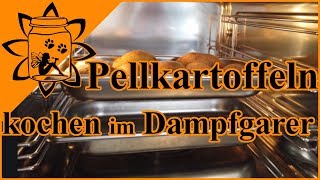 Pellkartoffeln kochen im Dampfgarer  Rezept Garen im Dampfgarer  Garteneinkochfee [upl. by Ised769]