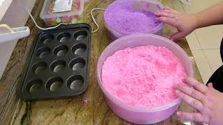 Making Flirtatious Bath Fizzers recipe included [upl. by Silvana]