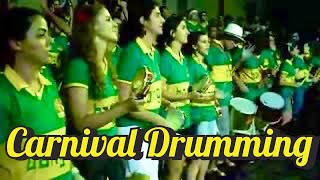 🥁🥁 Live Street Carnival Drumming the BEST BATUCADA UNREAL [upl. by Reifinnej]