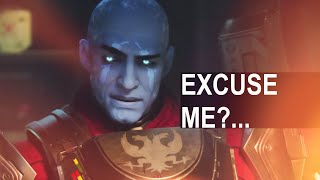 Zavala Meme quotExcuse Mequot Season of the Chosen Destiny 2 Cutscene Beyond Light MOTW [upl. by Jaquenette]