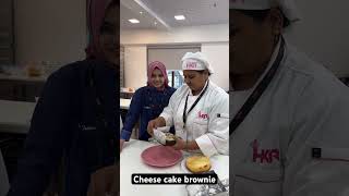 Cheese cake brownie  baking hacks  tahoor fatima raad [upl. by Agiaf979]