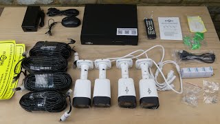 Hiseeu 5MP NVR IP POE Security Camera Kit Review [upl. by Oicafinob630]