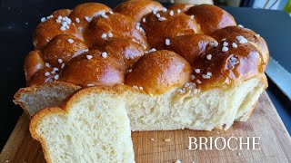 Recette de brioche moelleuse et filante Brioche facile à la maison pour la semaine [upl. by Anits]