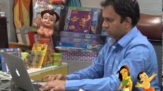 Chota Bheem from Green Gold Animations  Chota Bheem and the Throne of Bali  Hybiz TV [upl. by Olatha]