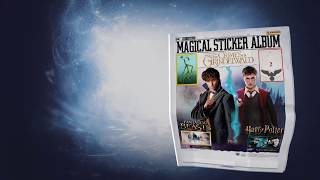 MAGISCHE STICKERZEITUNG – PHANTASTISCHE TIERWESEN UND HARRY POTTER [upl. by Zerelda704]