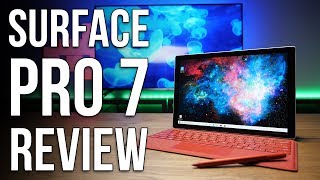 Microsoft Surface Pro 7 Review The best 2in1 Tablet PC gets USBC [upl. by Intyrb]