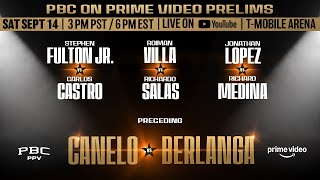 PBC on PRIME VIDEO PRELIMS  CaneloBerlanga [upl. by Silverstein]