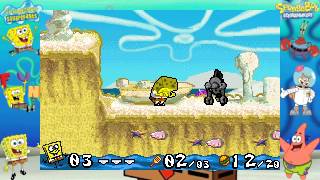 Let´s Play Spongebob Schwammkopf SuBB GBA Blind Part 2 Die GooLagune [upl. by Aynam687]