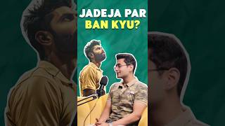 Jadeja par ban 😱  Aisa kya hogaya 🤫 ravindrajadeja youtubeshorts cricketlover cricket yt [upl. by Femi710]