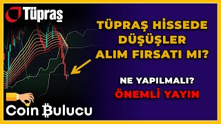 TÜPRAŞ HİSSEDE DÜŞÜŞLER ALIM FIRSATI MI TUPRS Hisse Teknik Analiz  Borsa Yorum [upl. by Lleirbag]