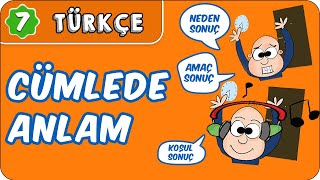 Cümlede Anlam  7 Sınıf Türkçe evokul Kampı [upl. by Ennayd]