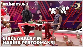 Birce Akalayın Harika Performansı  Kelime Oyunu [upl. by Dnalloh]