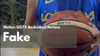 Fake Molten GG7X ok ba pangbasketball review after 1 year [upl. by Wolfgram]