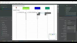 how to draw sequence diagram in staruml [upl. by Muna]