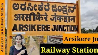 Arsikere Junction railway station Station code ASK  Trains Timetable Facilities ParkingHotel [upl. by Randall]