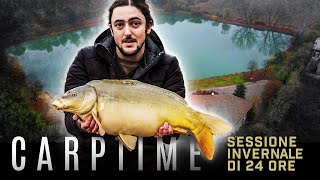 Sessione INVERNALE di 24 ore ❄️🎣 Se non avessi cambiato STRATEGIA avrei cappottato 😱🧥 [upl. by Ezechiel679]