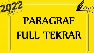 Paragraf FULL TEKRAR  RÜŞTÜ HOCA [upl. by Anael]