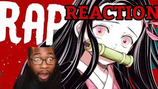 NEZUKO RAP  quotOniquot  RUSTAGE ft LulunaRina Reaction [upl. by Saleme]