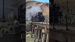 Big Boy 4014 Highball Carlin Tunnels  Carlin NV [upl. by Anauqat799]