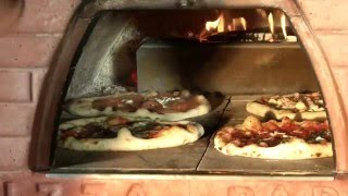 4 PIZZE nel Pizzone le pizze di Marco Romano con il forno Pizza Party forno a legna portatile [upl. by Noirb]