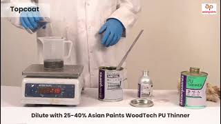 Asian Paints Pu Palette Metal Application process and benefits [upl. by Donnie399]