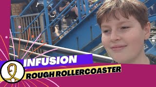 Infusion  First Ever Ride  Blackpool Pleasure Beach  UKs Roughest Big Roller Coaster  RBCD Ep62 [upl. by Gingras]