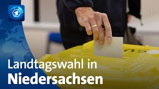 Niedersachsen wählt heute einen neuen Landtag [upl. by Yhtuv787]