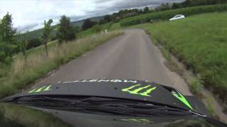 MWRT Rapid Fire Clip Ken Block 2010 WRC Germany Tarmac Test  QampA [upl. by Airtap]