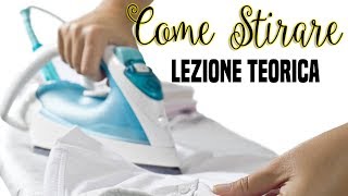 🩷35 COME STIRARE LEZIONE TEORICA SULLA STIRATURA CCarpentieri [upl. by Orvil]