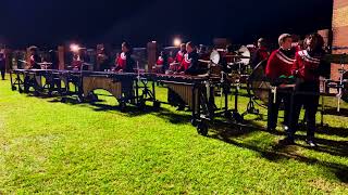 ACHS Marching Percussion 2024  quotHallelujah Amenquot  Opener [upl. by Aliuqahs900]