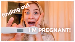 FINDING OUT IM PREGNANT after miscarriage shocked [upl. by Allak111]