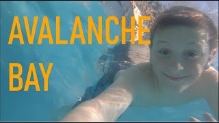 Avalanche Bay waterpark at Boyne Mountain Resort  Full Tour 2023 Spring Break [upl. by Levison]