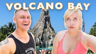 The BEST Water Park Ever Universals Volcano Bay  Snacks Rides Tour First Visit Orlando Theme [upl. by Anoyek288]