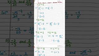 Q6 Ex81 Class 7 Maths New NCERT Book Rationalnumbers class7mathsncertsolutions [upl. by Obeded]