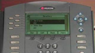 Polycom Phone Tutorials Chapter 9 Buddy Lists [upl. by Eatnuahc]