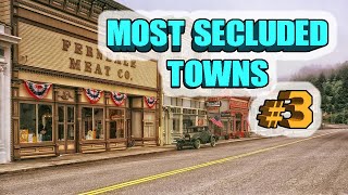 Top 10 Most Secluded towns in America The subscriber version [upl. by Heimer]