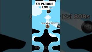 KSI Parkour Marble Race ‼️😭 ksi shorts funny [upl. by Ashleigh204]