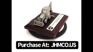 Backhoe Operator Safety Award Model Recognition Retirement Trophy JHM524 [upl. by Kordula699]