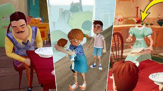 Hello Neighbor Hide and Seek Cutscenes  Behind The Scenes [upl. by Siver]