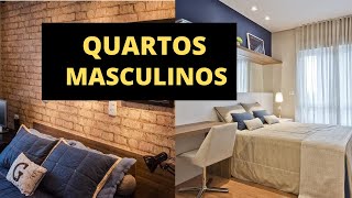 Decoração de Quarto Masculino Jovem Quartos masculinos decorados Quartos masculinos Modernos [upl. by Tamarah]