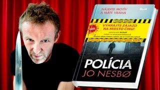 Jo Nesbo  POLÍCIA krst knihy na BUBObále [upl. by Ahsei]