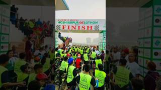 Hoshiarpur Cyclothon 2024  Indias biggest cycling event attempt imaginativeedge trending shorts [upl. by Nah]